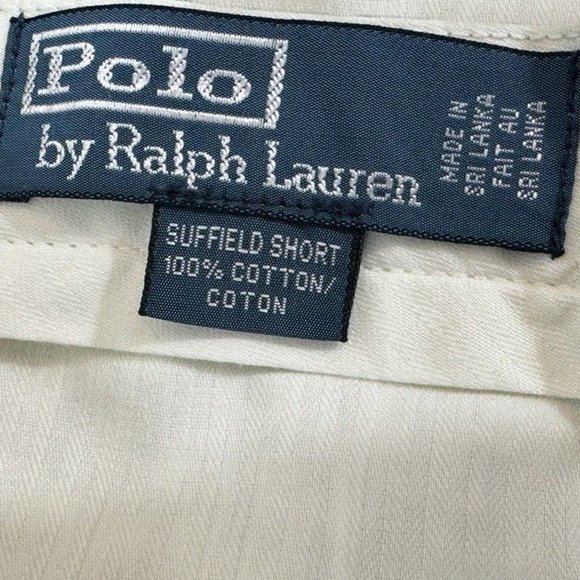 NEW Polo Ralph Lauren Gingham Shorts! Orange & White Check Suffield Style Cotton - Picture 4 of 4